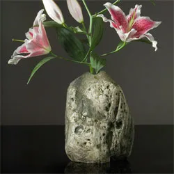 Gray Vase
